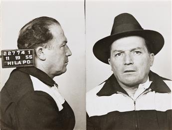 (AMERICAN CRIME) A group of 200 mugshots depicting men picked up in Philadelphia for a range of offences, many for minor gambling crime